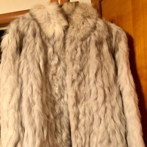 Genuine Blue fox jacket. Worn twice.